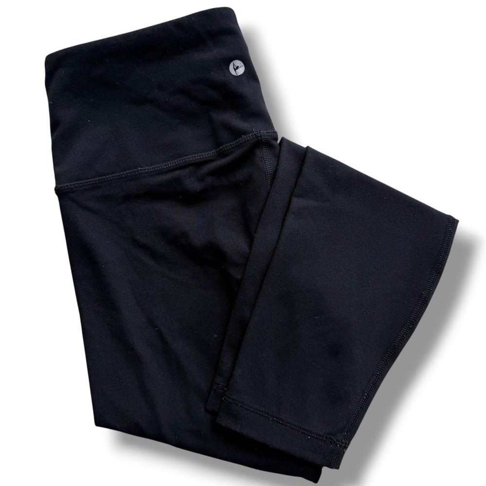 90 Degree by Reflex Women's Small Black High Rise Athletic Yoga Leggings Sporty